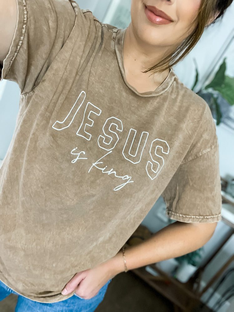 Jesus Is King | Tan